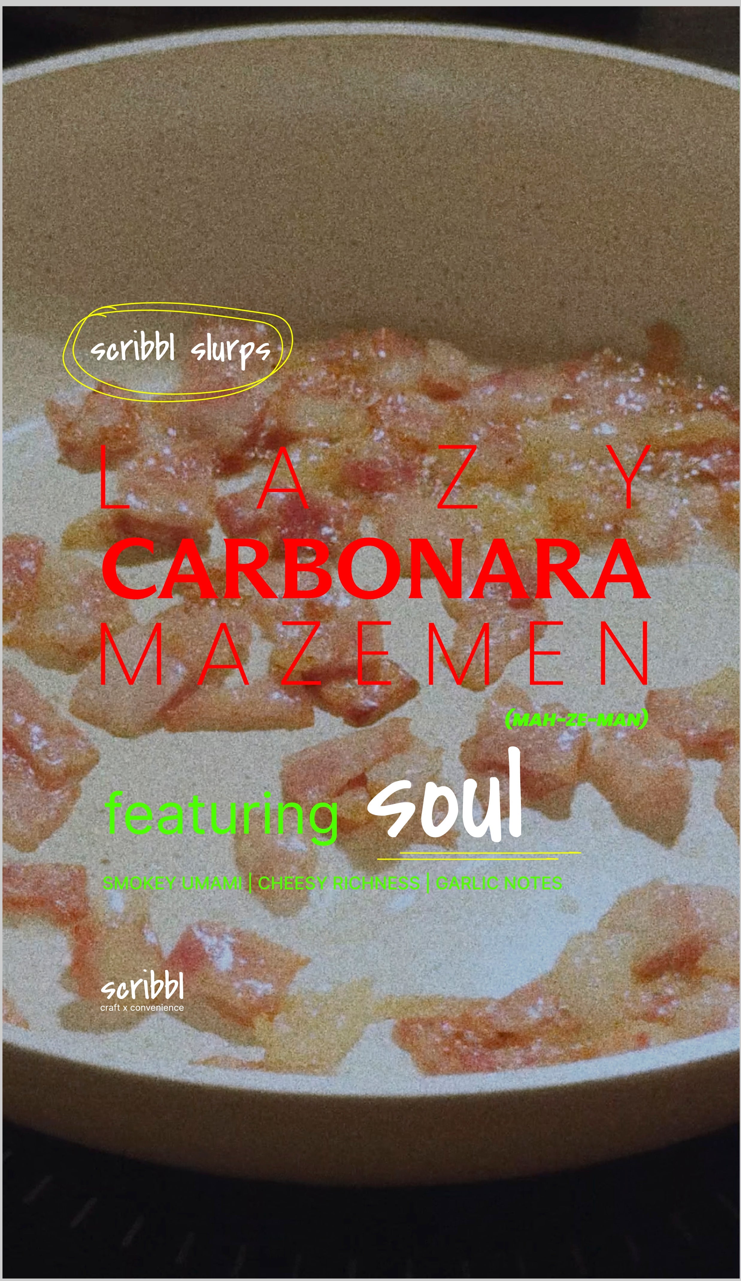 Lazy Carbonara Mazemen